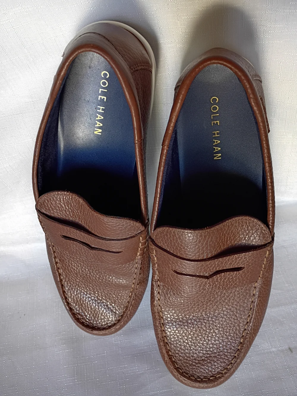 Cole Haan Men’s Brown Leather Penny Loafers Size 9.5
